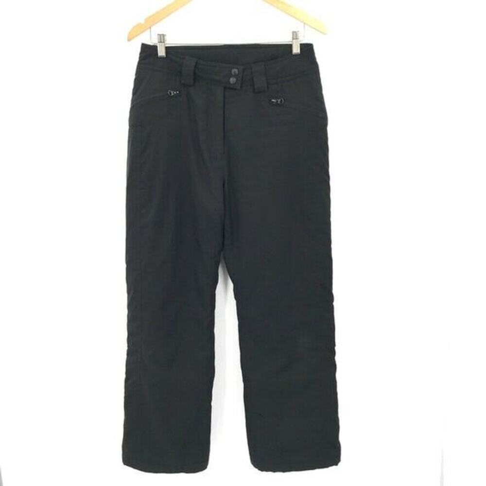 Couloir Womens Vintage Ski Snowboard‎ Pants Black Sz S Insulated Winter